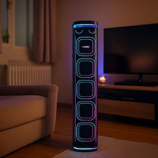 Foto 5 | Foto 5 | Bafle Recargable Bluetooth 4x10”