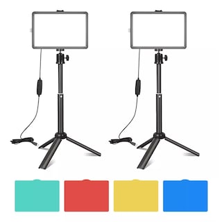 Foto 1 | Foto 1 | Kit de Luz LED USB Regulable para Fotografía y Video con Soporte de Trípode