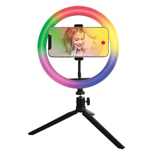 Foto 3 | Foto 3 | Lámpara Tipo Anillo Vivitar Full-color 8 Con 12 Colores Rgb Alimentada Por Usb - Venta Internacional.