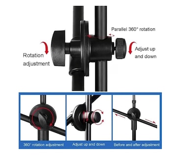 Foto 5 | Foto 5 | Kit De Anillos De Luz Para Fotografía Con Soporte Para Teléfono Móvil Y Micrófono - Venta Internacional.