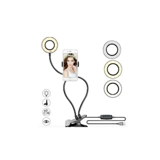 Foto 1 | Foto 1 | Kit De Luces Tipo Anillo 2 En 1 Para Fotografía Y Selfie Con Trípode - Venta Internacional.