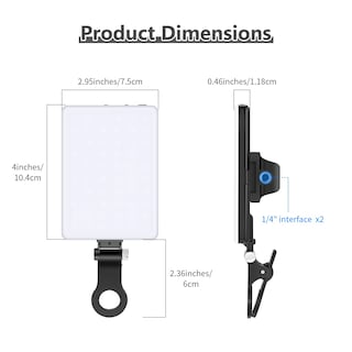 Foto 7 | Foto 7 | Lámpara Para Selfies Neewer Nl-60ai, 60 Led, 2000 Mah, Recargable - Venta Internacional.
