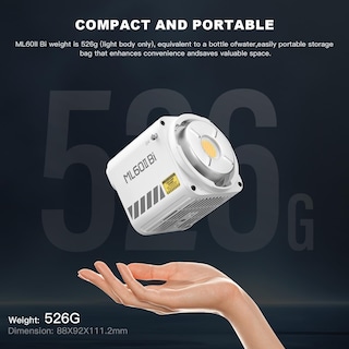 Foto 5 | Foto 5 | Lámpara De Vídeo Led Godox Ml60iibi 70w 2800-5600k Cri97+ - Venta Internacional.