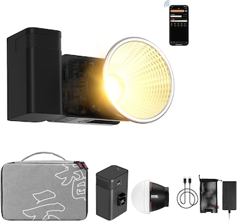 Foto 1 | Foto 1 | Lámpara De Vídeo Zhiyun Molus X60 Cob Led Bicolor 2700k-6500k - Venta Internacional.