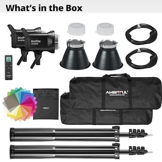 Foto 2 | Foto 2 | Kit De Luces Led Para Vídeo Godox Sl60ii-bi 2800k-6500k, Paquete De 2 - Venta Internacional.