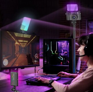 Foto 2 | Foto 2 | Xtellar Pro-lights, Luz De Fotografía Led Rgb Portable Y Recargable Para Cámaras Y Celulares