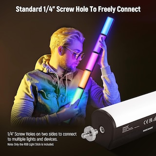 Foto 5 | Foto 5 | Lámpara Led De Vídeo Neewer Tl96rgb Con Batería Recargable - Venta Internacional.