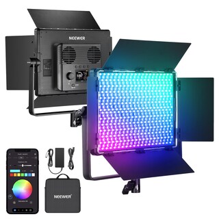 Foto 1 | Foto 1 | Panel Led De Luz De Vídeo Neewer Pl60c Rgb 60 W 23000 Lux 2500 K-1000 K - Venta Internacional.