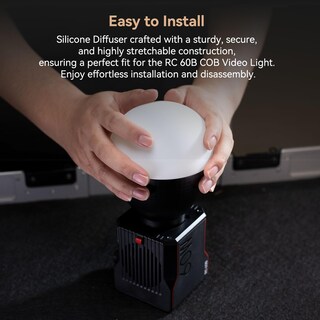 Foto 5 | Foto 5 | Difusor De Silicona Smallrig Para Luz De Vídeo Led Smallrig Rc 60b Cob - Venta Internacional.
