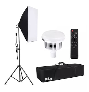 Foto 1 | Foto 1 | Kit de Luces de Fotografía de Estudio Softbox 200 cm Negro