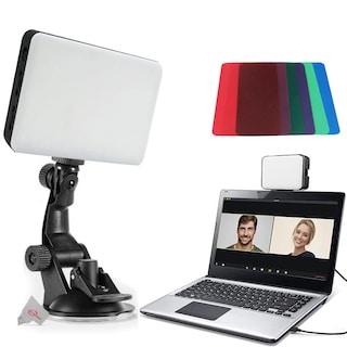 Foto 1 | Foto 1 | Kit De Iluminación Para Videoconferencias Con Ventosa De 120 Led - Venta Internacional.