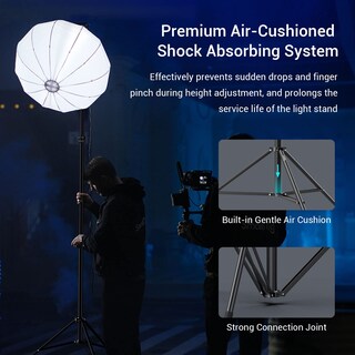 Foto 3 | Foto 3 | Soporte De Luz Fotográfica Smallrig Ra-s280 Con Amortiguación Neumática De 280 Cm - Venta Internacional.