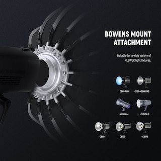 Foto 6 | Foto 6 | Softbox Neewer Sf85q Parabólico De 85 Cm Con Difusores Para Montaje Bowens - Venta Internacional.