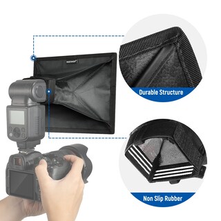 Foto 6 | Foto 6 | Difusor De Flash Softbox Neewer 9 X 7 Cm Para Canon Nikon Sony - Venta Internacional.