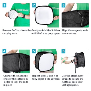 Foto 3 | Foto 3 | Panel De Luz Led Softbox Neewer Para 60 Paneles Led (paquete De 2) - Venta Internacional.