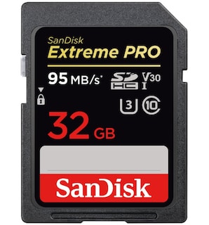 Foto 1 | Foto 1 | Venta Internacional - Tarjeta de Memoria Sdxc Sandisk Extreme Pro 32gb De Hasta 170mb/s