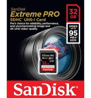 Foto 2 | Foto 2 | Venta Internacional - Tarjeta de Memoria Sdxc Sandisk Extreme Pro 32gb De Hasta 170mb/s