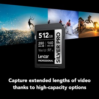 Foto 3 | Foto 3 | Tarjeta De Memoria Lexar Professional Silver Pro Sdxc 512gb Uhs-ii - Venta Internacional.