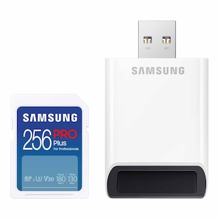 Foto 1 | Foto 1 | Tarjeta De Memoria Samsung Pro Plus 256gb Sdxc Full Hd Y 4k Uhd - Venta Internacional.