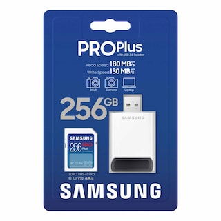 Foto 3 | Foto 3 | Tarjeta De Memoria Samsung Pro Plus 256gb Sdxc Full Hd Y 4k Uhd - Venta Internacional.