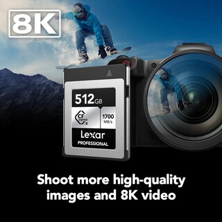 Foto 4 | Foto 4 | Tarjeta De Memoria Lexar Professional Silver Se Cfexpress 512gb - Venta Internacional.