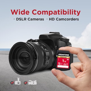 Foto 6 | Foto 6 | Tarjeta Sd Tarjeta De Memoria Sdxc Gigastone Camera Plus De 1 Tb V30 - Venta Internacional.