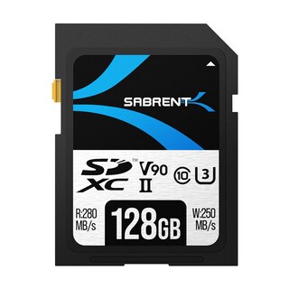 Foto 1 | Foto 1 | Tarjeta De Memoria Sabrent Rocket V90 128 Gb Sd Uhs-ii R280 Mb/s W250 Mb/s - Venta Internacional.