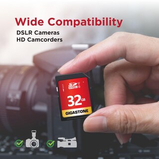 Foto 5 | Foto 5 | Tarjeta Sd Gigastone De 32 Gb, Paquete De 10 Unidades, Uhs-i U1, Clase 10, Memoria Sdhc - Venta Internacional.