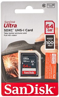 Foto 1 | Foto 1 | Tarjeta de Memoria Sandisk Ultra Sdxc 64gb Uhs-i 100mb/s C10 U1 - Venta Internacional