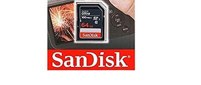 Foto 3 | Foto 3 | Tarjeta de Memoria Sandisk Ultra Sdxc 64gb Uhs-i 100mb/s C10 U1 - Venta Internacional
