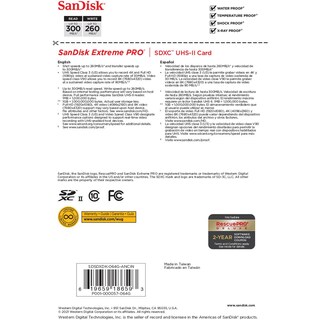 Foto 6 | Foto 6 | Tarjeta De Memoria Sandisk Extreme Pro Sdxc 64gb Uhs-ii V90 - Venta Internacional.