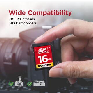 Foto 5 | Foto 5 | Tarjeta De Memoria Gigastone Sdhc De 16 Gb Paquete De 2 Clase 10 U1 Uhs-i - Venta Internacional.