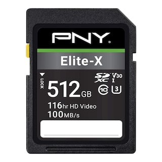 Foto 1 | Foto 1 | Tarjeta De Memoria Pny Elite-x 512 Gb Sdxc Class 10 U3 V30 100 Mb/s - Venta Internacional.
