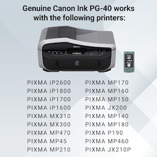 Foto 5 | Foto 5 | Cartucho De Tinta Canon Pg-40 Negro Original Ip2600/1800/1700/1600 - Venta Internacional.