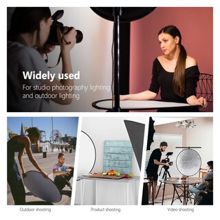 Foto 6 | Foto 6 | Reflector De Luz Neewer, 80 Cm, 5 En 1, Plegable Con Bolsa - Venta Internacional.