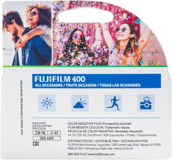 Foto 3 | Foto 3 | Película Fujifilm Fujicolor 400 En Negativo, 35 Mm, 36 Puntos De Exposición X6 - Venta Internacional.