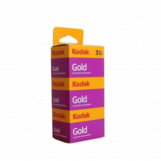 Foto 1 | Foto 1 | Película Kodak Gold 200 Iso 36 Con Exposiciones De 35 Mm Para 3 Bobinas - Venta Internacional.
