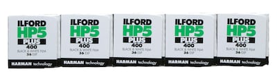 Foto 1 | Foto 1 | Película Ilford Hp5+ 35 Mm 36 Exposiciones 5 Rollos En Blanco Y Negro - Venta Internacional.