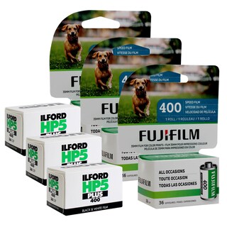 Foto 1 | Foto 1 | Película Fujifilm 400 Color Negative 35 Mm X 3 + Ilford Hp5 Plus X 3 - Venta Internacional.