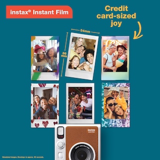 Foto 6 | Foto 6 | Cámara Fujifilm Instax Mini Evo Instant Brown - Venta Internacional.