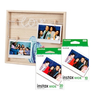 Foto 1 | Foto 1 | 3-pack De Películas Instax Wide + Marco