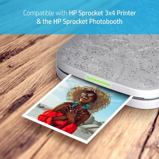 Foto 4 | Foto 4 | Papel Fotográfico Hp Sprocket Zink Respaldo Adhesivo 3.5 X 4.25 Pulgadas 20 - Venta Internacional