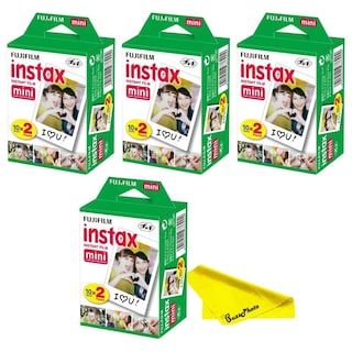 Foto 1 | Foto 1 | Película Para Cámara Instantánea Fujifilm Instax Mini, Paquete Doble (80 Hojas) - Venta Internacional.
