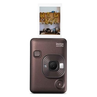 Foto 3 | Foto 3 | Cámara Fujifilm Instax Mini Liplay Hybrid Con 20 Películas Deep Bronze - Venta Internacional.