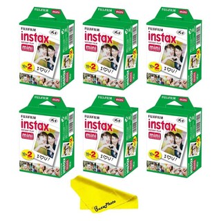 Foto 1 | Foto 1 | Película Para Cámara Instantánea Fujifilm Instax Mini, Paquete Doble X6 - Venta Internacional.
