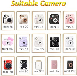Foto 5 | Foto 5 | Paquete De Películas Fujifilm Instax Mini 8 (160 Hojas) Con Paño De Limpieza - Venta Internacional.
