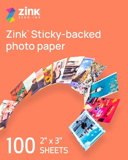 Foto 2 | Foto 2 | Paquete De Papel Adhesivo Fotográfico Canon Zink 2 X 3 (100 Hojas) - Venta Internacional.