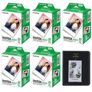 Foto 4 | Foto 1 | Cámara Instantánea Fujifilm Instax Mini 100 Films + Álbum De Fotos - Venta Internacional.
