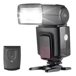 Foto 1 | Foto 1 | Flash Speedlite P/cámara Con Transmisor Disparo Eo Safe Imports Esi-16925-1 Negro