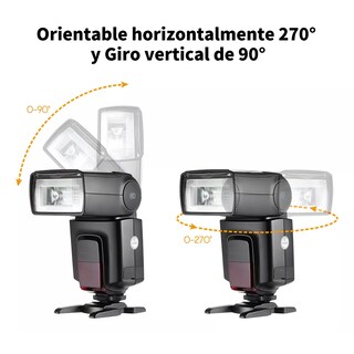 Foto 2 | Foto 2 | Flash Speedlite P/cámara Con Transmisor Disparo Eo Safe Imports Esi-16925-1 Negro